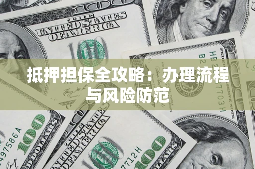 武汉抵押担保全攻略：办理流程与风险防范