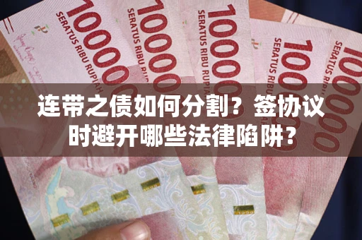 武汉连带之债如何分割？签协议时避开哪些法律陷阱？