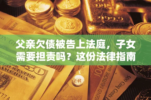 武汉父亲欠债被告上法庭，子女需要担责吗？这份法律指南必须看完