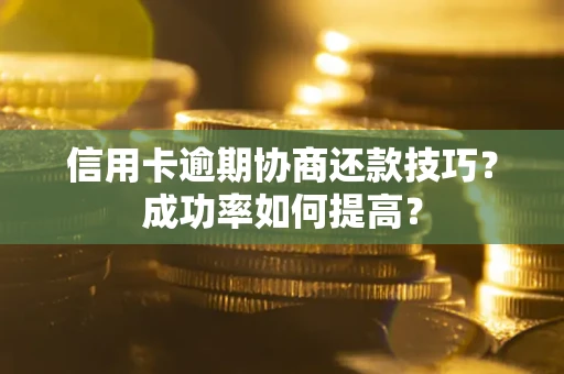 武汉信用卡逾期协商还款技巧？成功率如何提高？