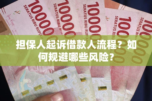 武汉担保人起诉借款人流程？如何规避哪些风险？
