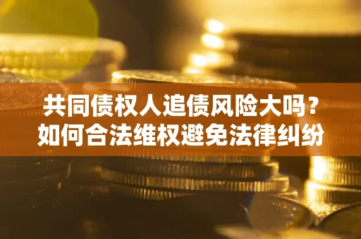 武汉共同债权人追债风险大吗？如何合法维权避免法律纠纷？