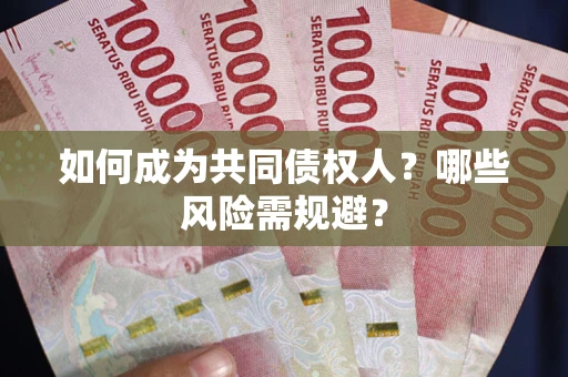 武汉如何成为共同债权人？哪些风险需规避？