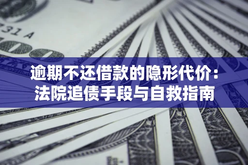 武汉逾期不还借款的隐形代价：法院追债手段与自救指南
