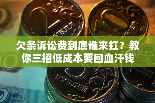 武汉欠条诉讼费到底谁来扛？教你三招低成本要回血汗钱